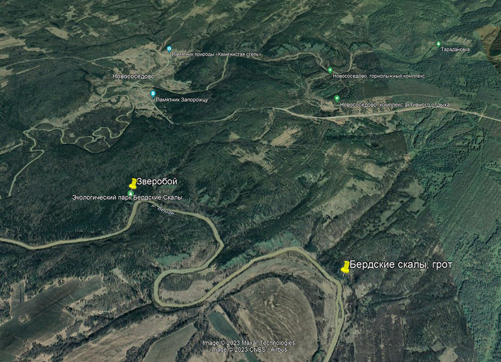 Скриншот Google Earth