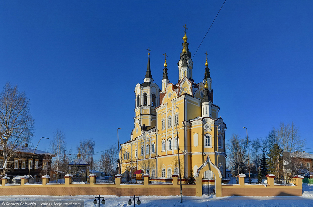 Воскресенская церковь. Томск Воскресенская церковь. Томск