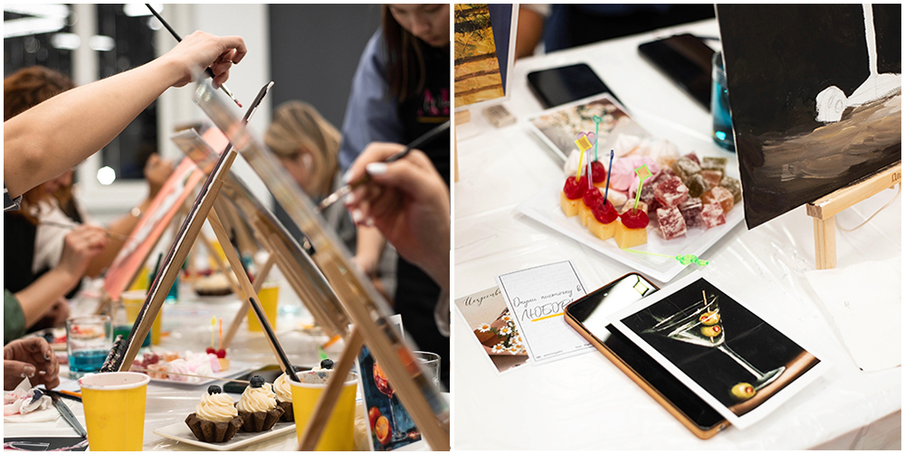 Арт-вечеринки ART&WINE Арт-вечеринки ART&WINE